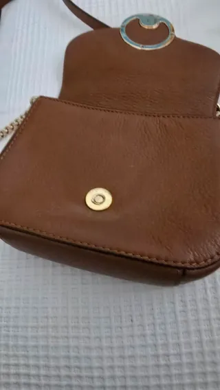 Bolso Michael Kors Piel Marrón Dorado