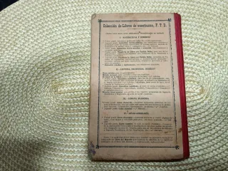 Libro antiguo de Aritmética 1911