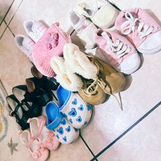 Lotto scarpe neonata taglia 16-20