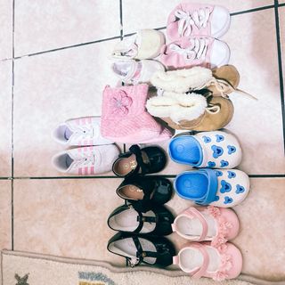 Lotto scarpe neonata taglia 16-20