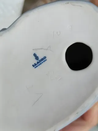 Virgen Madonna Lladró figura porcelana