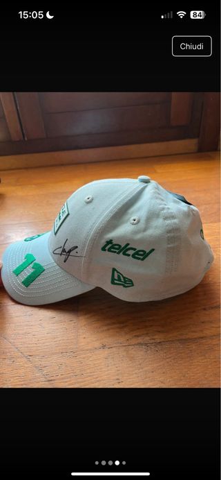 Gorra Red Bull Racing Checo Pérez Firma