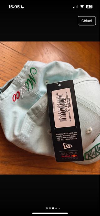 Gorra Red Bull Racing Checo Pérez Firma