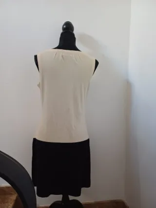 Vestido Cortefiel bicolor Talla M