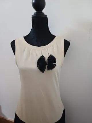 Vestido Cortefiel bicolor Talla M