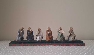 Antiguo diorama chino