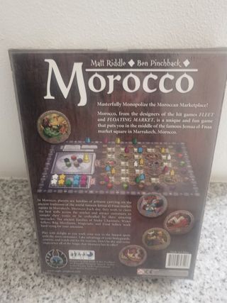 Jogo de tabuleiro Morocco - Novo