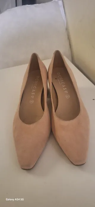 Zapatos D'Chicas Beige/Rosa Talla 40