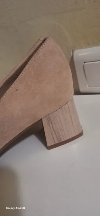 Zapatos D'Chicas Beige/Rosa Talla 40