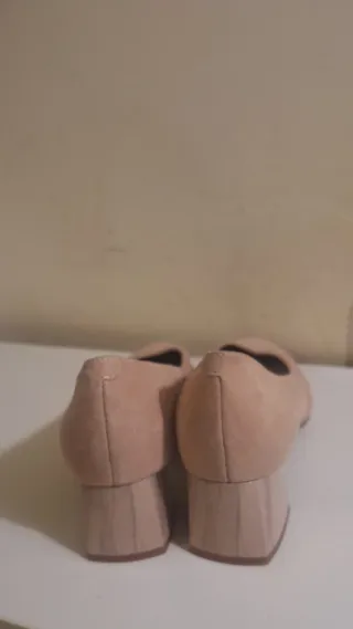 Zapatos D'Chicas Beige/Rosa Talla 40