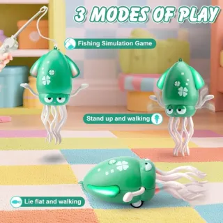 Juguete interactivo "Calamar bailarín"