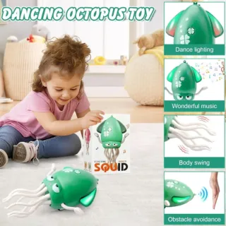Juguete interactivo "Calamar bailarín"