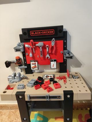 Mesa de herramientas Smoby Black+Decker