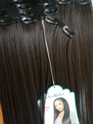 Extensioni capelli castano scuro