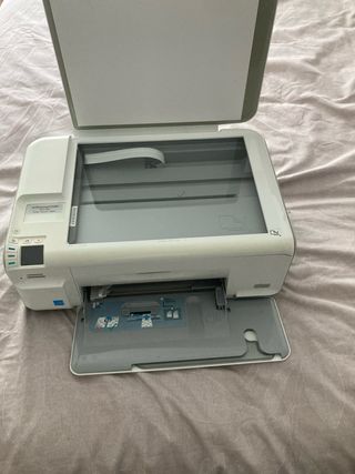 Impresora HP Multifunción Blanca