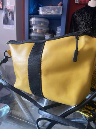 Set 3 piezas bandolera cuero genuino