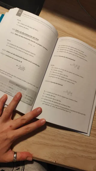 Psicometría (Teoría y Formulario): Formulario d...