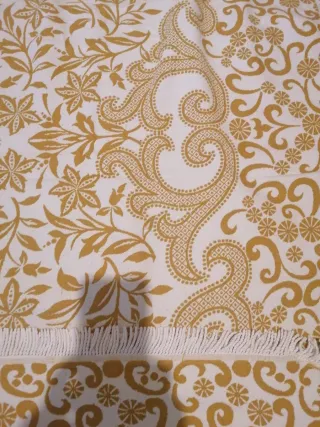 Colcha Vintage Cama 90 cm. Ideal para cubrir sofa,