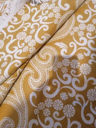 Colcha Vintage Cama 90 cm. Ideal para cubrir sofa,