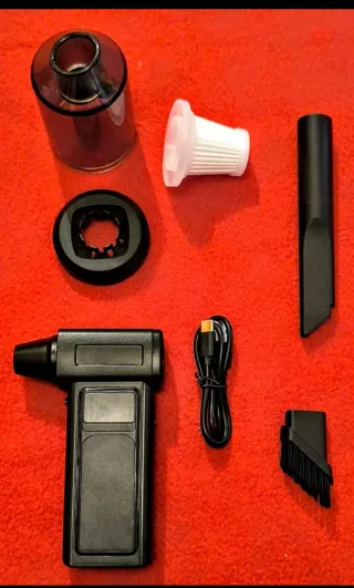 Mini Soplador /Aspirador Eléctrico Multifuncional