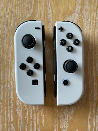 Joycons blancos Nintendo Switch