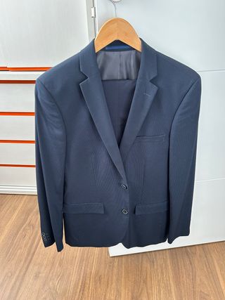 Traje C&A Slim Fit Azul Marino Talla M