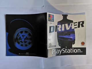 Driver 1 libretto Manuale PS1 playstation 1