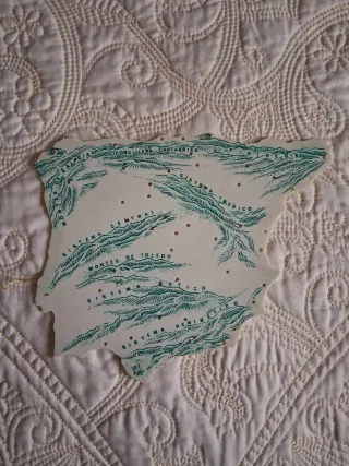 3 Mapas España Plástico