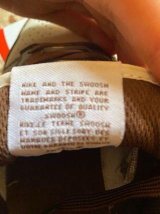 Nike Dunk Low Talla 42 Marrón/Blanco