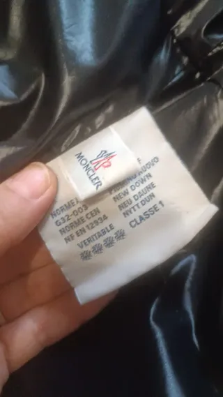 Moncler piumino donna nero taglia 42