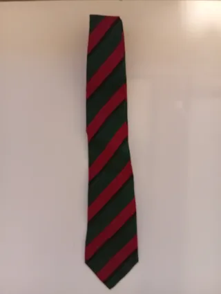 Corbata 100% Seda - Estilo Regimental (Van Linnen)