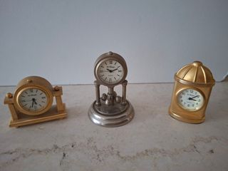 Set 3 Orologi da Collezione