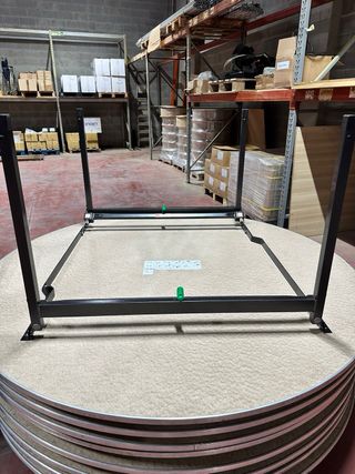 Mesas redondas plegable banquete 180diam