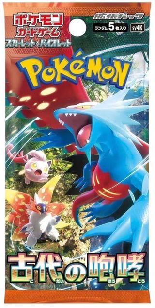 Sobres Pokémon TCG Japonés Ancient Roar SV4K