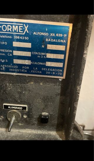 Horno de pizza FORMEX a gas