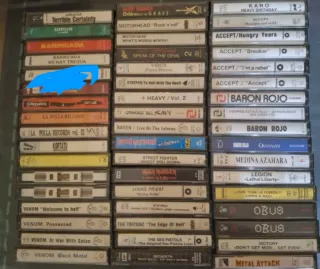 Lote 49 Casetes Originales Rock/Metal