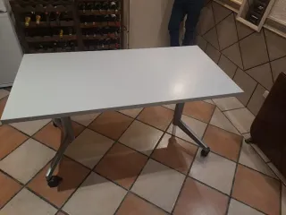 Mesa oficina plegable gris