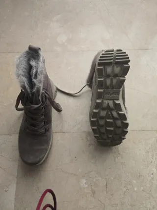 Botas de invierno Legero grises con pelo