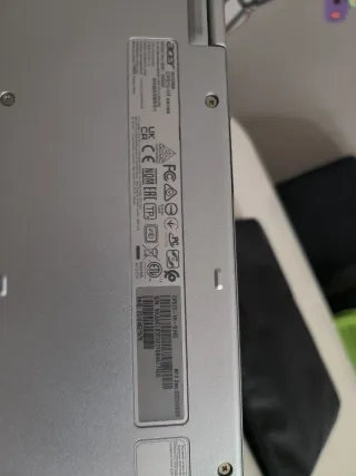 Portátil Acer Chromebook Plata