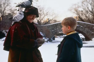 2 Tórtolas Árbol Navidad Solo en Casa 2