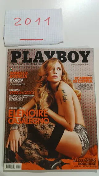 Rivista Playboy Elenoire Casalegno