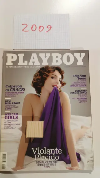 Rivista Playboy Placido Violante