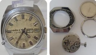 Poljot 2628h Chaika Gaviota Cirílico