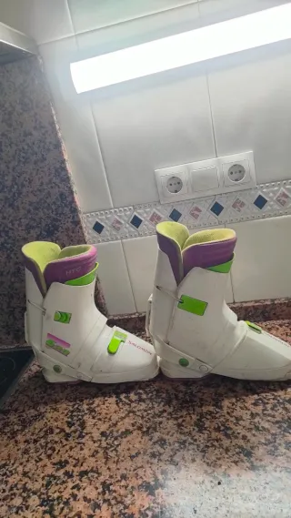 Botas de esquí Salomon mujer talla 24.5