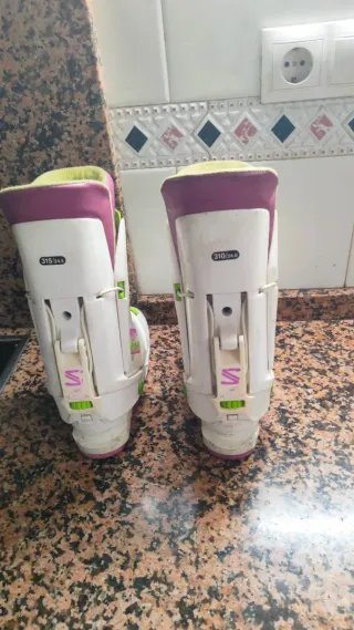 Botas de esquí Salomon mujer talla 24.5
