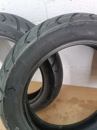 2 Neumáticos Moto nuevos delanteros