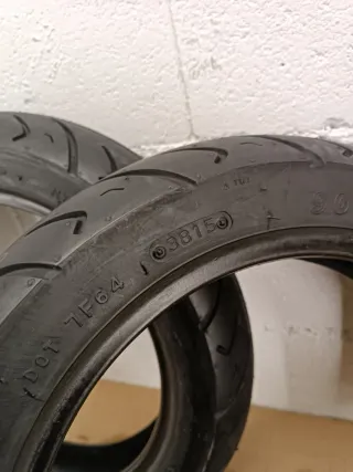 2 Neumáticos Moto nuevos delanteros