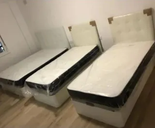 Cama canapé con colchón