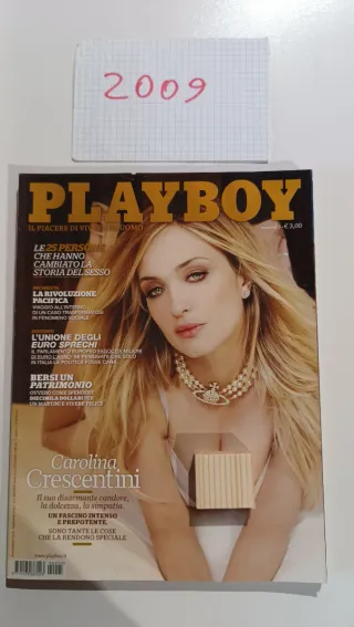 Rivista Playboy Carolina Crescentini