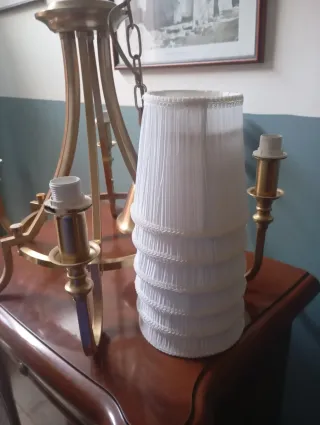 Lampadario oro come nuovo